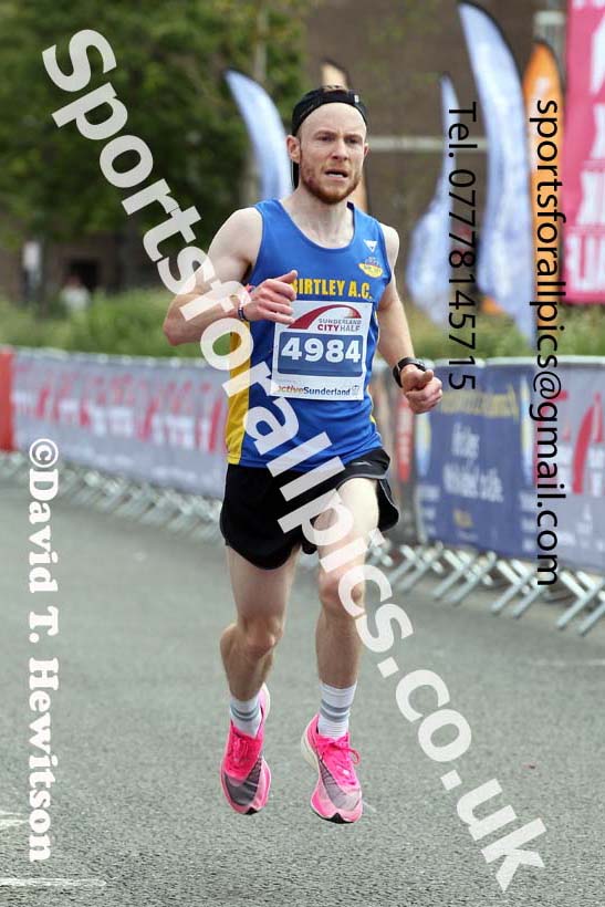 Sunderland City Half Marathon, 2021 Sunderland City 5k, 10k and Half Marathon Road Races. Photo: David T. Hewitson/Sports for All Pics